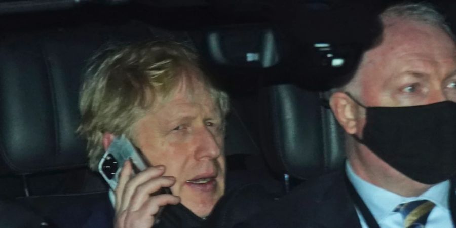 Der britische Premier Boris Johnson steht weiter unter Druck. Foto: Victoria Jones/PA Wire/dpa