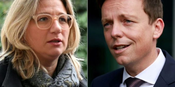 Anke Rehlinger und Tobias Hans Anke Rehlinger und Tobias Hans