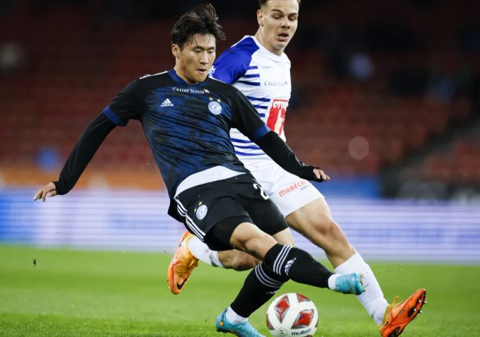 GC-Verteidiger Sangbin Jeong steht in der Startelf. GC