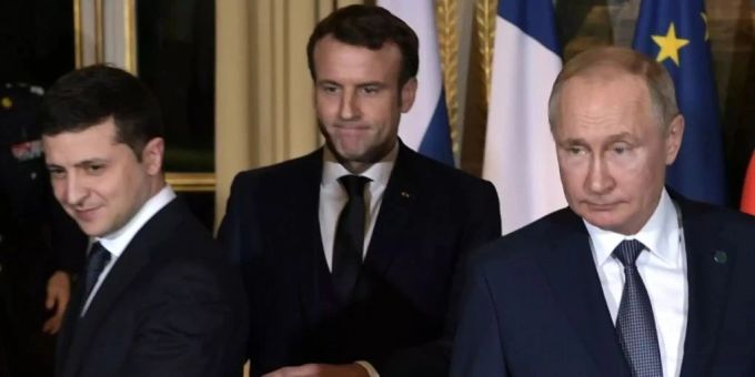Vor dem Ukraine-Krieg kam es bereits zu Treffen von Wolodymyr Selenskyj und Wladimir Putin. (Archivbild) Ukraine Krieg