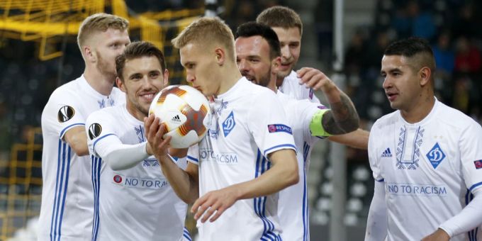 Dynamo Kiew will Geld mit Benefizspielen sammeln (Archivbild). Dynamo Kiew