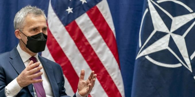 Jens Stoltenberg bei der Münchener Sicherheitskonferenz Jens Stoltenberg bei der Münchener Sicherheitskonferenz