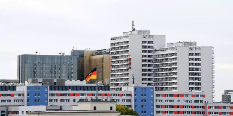 Blick auf Wohngebäude in Berlin