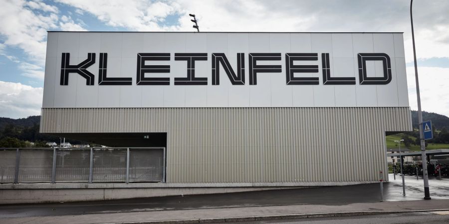 Aussenaufnahme des Stadions Kleinfeld, Heimat des SC Kriens. - Kriens