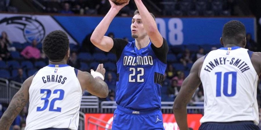 Orlando Magic-Forward Franz Wagner. Foto: Phelan M. Ebenhack/AP/dpa