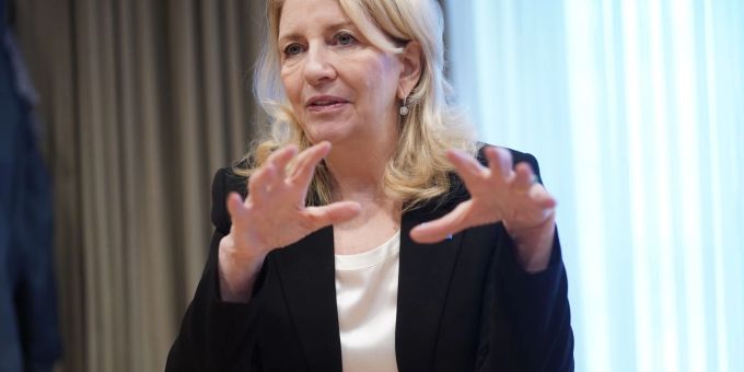 Catherine Russell ist die neue Direktorin des UN-Kinderhilfswerks Unicef. Catherine Russell ist die neue Direktorin des UN-Kinderhilfswerks Unicef.