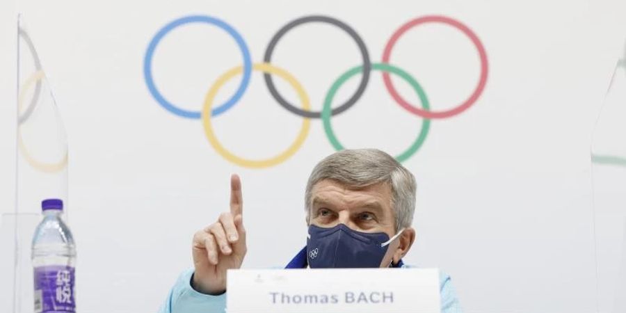 IOC-Präsident Thomas Bach will sich mit Peng Shuai treffen. Foto: -/kyodo/dpa