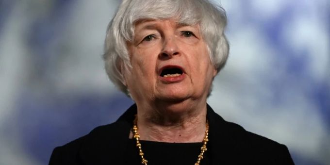 US-Finanzministerin Yellen US-Finanzministerin Yellen