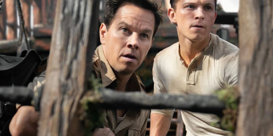 In «Uncharted» macht sich das Duo bestehend aus Mark Wahlberg (li.) und Tom Holland auf die Suche nach einem verborgenen Schatz.