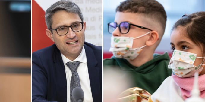 Im Kanton Basel-Stadt von Lukas Engelberger wird die Maskenpflicht an Schulen aufgehoben. Andere Kantone zögern noch. Engelberger Kantone Maskenpflicht Schule