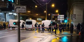 In Bern - Polizei löst «Velodemo gegen Polizeigewalt» auf