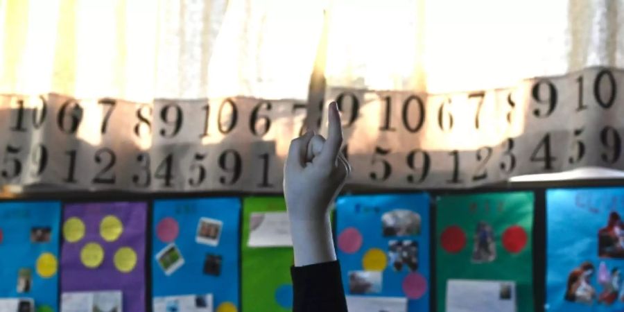 Schüler in einer Berliner Grundschule