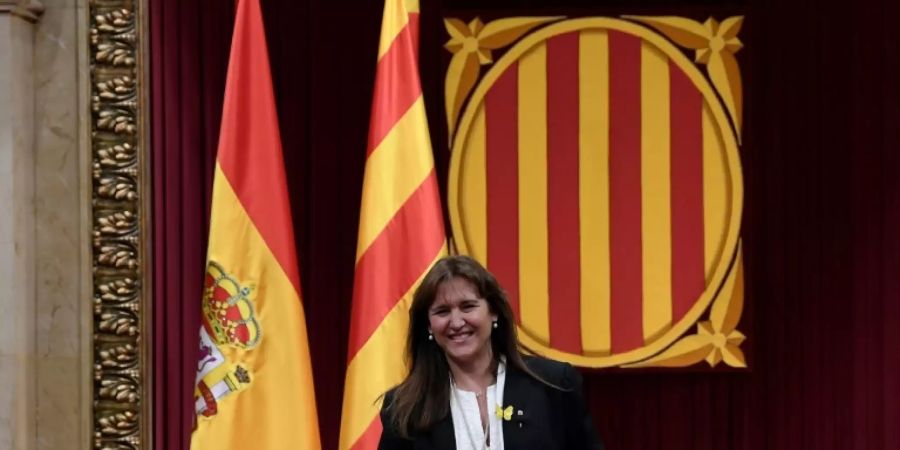 Die neue katalanische Parlamentspräsidentin Laura Borràs