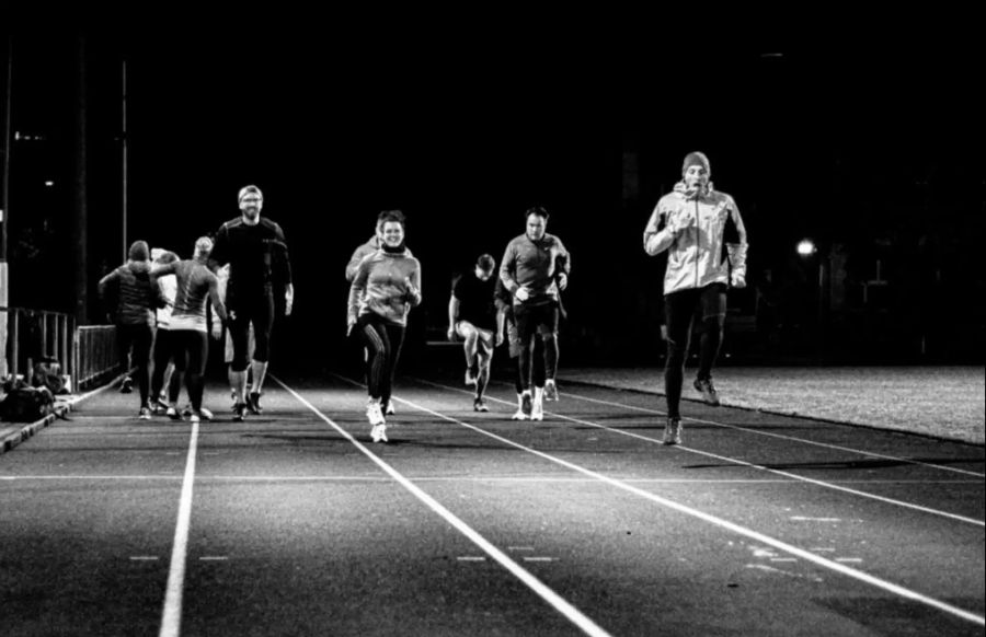 Auch an Sprinttrainings können Mitglieder teilnehmen.