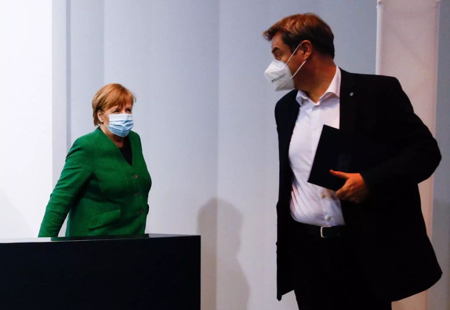 Angela Merkel Markus Söder