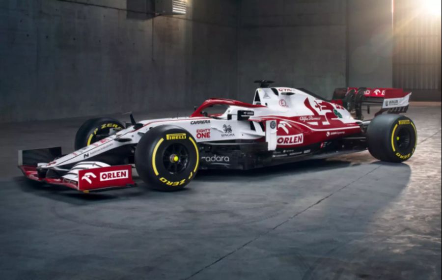 Der neue Alfa für die kommende Saison in der Formel 1.