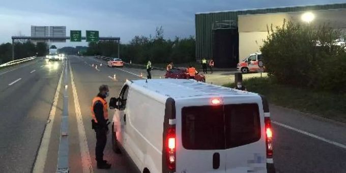 Es wurden zirka 500 Personen kontrolliert. Kantonspolizei Solothurn