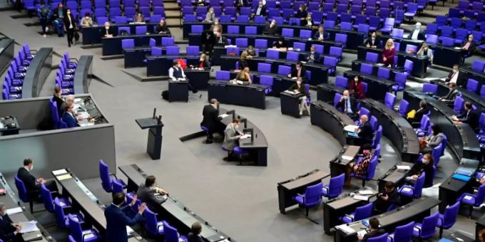 Plenum des Bundestags bundestag