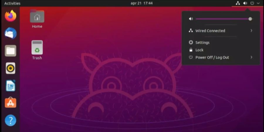 Ubuntu 21.04 Hirsute Hippo