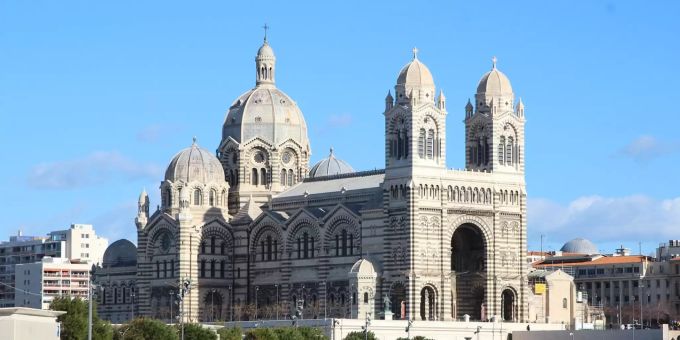 Die Kathedrale von Marseille. Kathedrale von Marseille