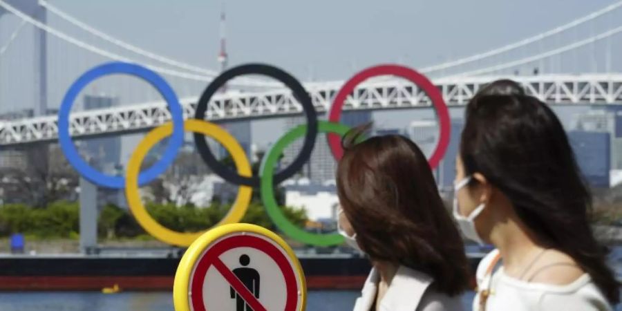 Auch Freiwilligen Helfern aus dem Ausland soll die Einreise nach Japan bei den Olympischen Spielen untersagt werden. Foto: Eugene Hoshiko/AP/dpa