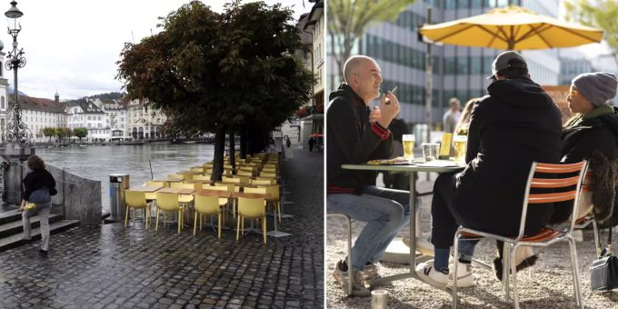 Viele machen dicht - Hudelwetter vermiest Beizen die Start-Euphorie