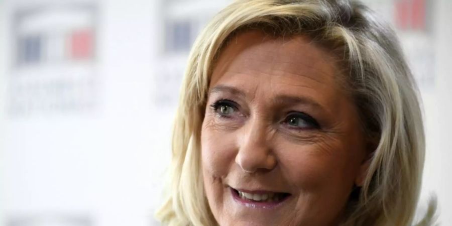 Die französische Rechtspopulistin Marine Le Pen