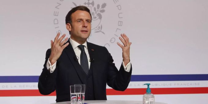 Frankreichs Präsident Emmanuel Macron. (Symbolbild) Frankreich Macron