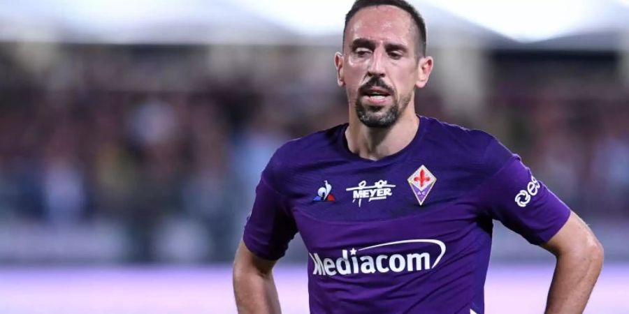 Frank Ribéry wird den AC Florenz verlassen. Foto: Jennifer Lorenzini/Lapresse via ZUMA Press/dpa