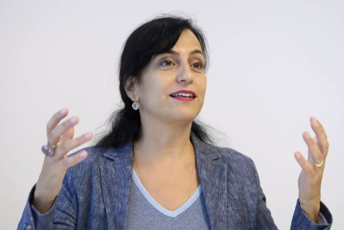 Die Unia-Präsidentin Vania Alleva. Vania Alleva