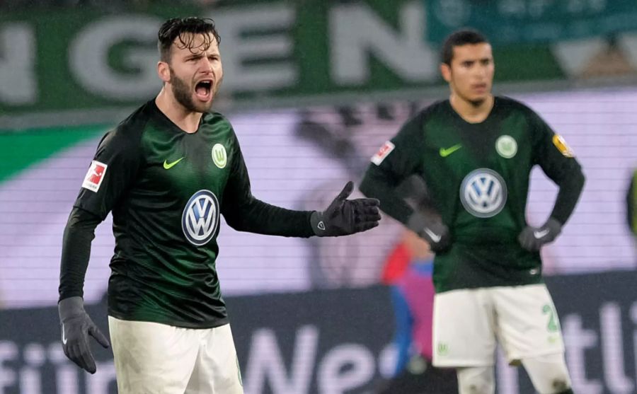 Renato Steffen ist mit dem VfL Wolfsburg aus dem Pokal ausgeschlossen worden.