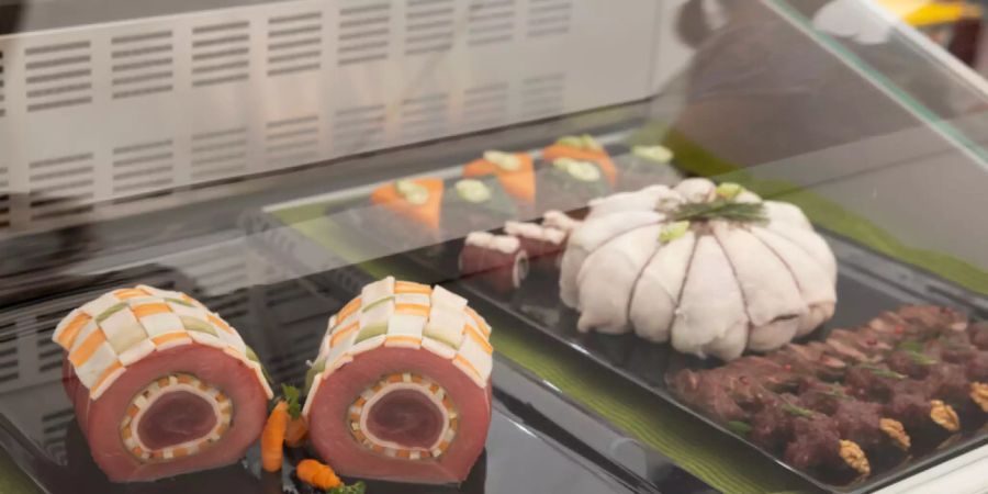 Schmackhaft präsentierte Fleischwaren an den EuroSkills: Die jungen Schweizer Berufsleute gewannen in Graz sechs Goldmedaillen.