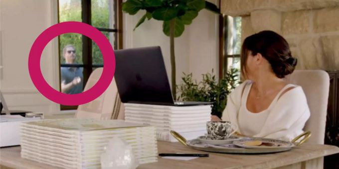 Prinz Harry ist im Video von Meghan Markle kurz zu sehen. prinz harry