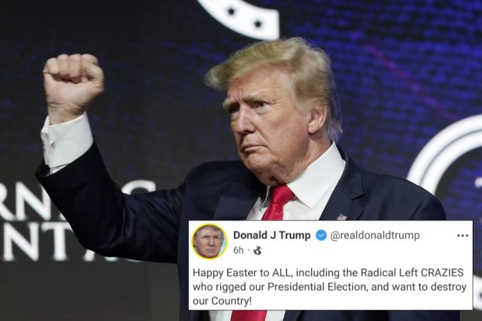 Donald Trump benutzt oft für seine politischen Gegner den Ausdruck «radical left» (Linksradikale). Donald Trump Linksradikale SVP