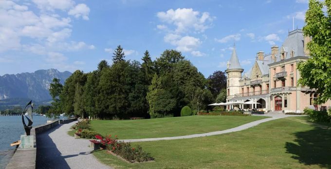 Schloss Schadau in Thun. Schloss Schadau in Thun