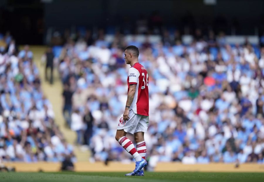 Es ist der vierte Platzverweis für den 28-Jährigen bei Arsenal.