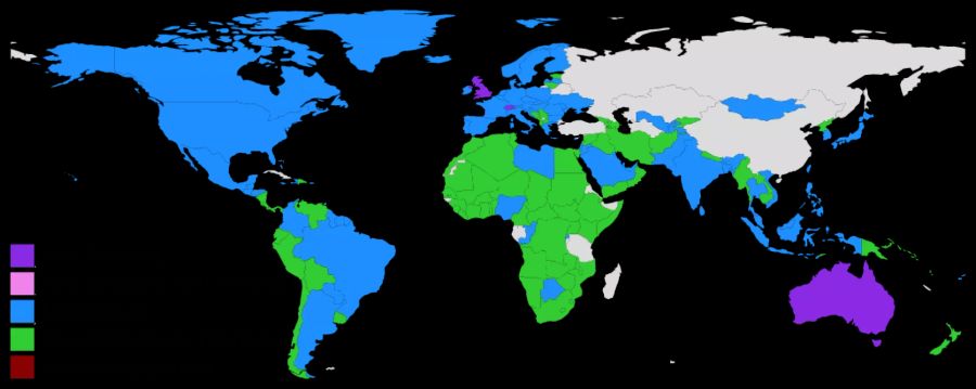 Der Impfstoff von Moderna ist praktisch auf der ganzen Welt (mit grossflächiger Ausnahme von China und Russland) zugelassen; die Schweiz gehört zu den wenigen Ländern mit voller Zulassung.