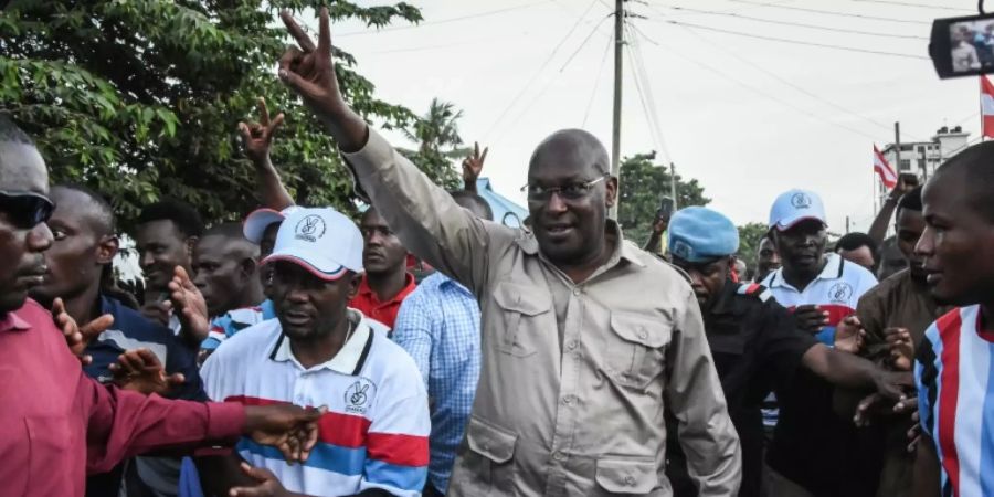 Freeman Mbowe im März 2020