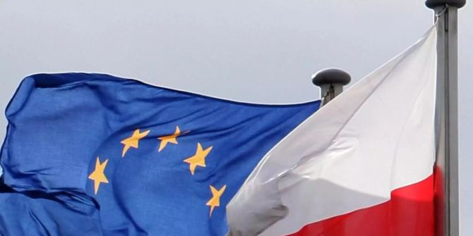 Polen EU Flaggen