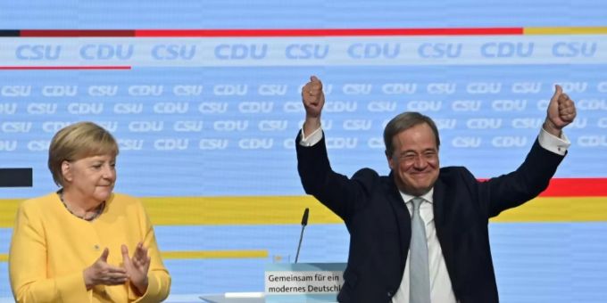 Laschet und Merkel Laschet und Merkel