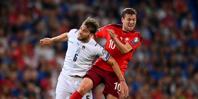 Starke Leistung gegen Italien. Steht Fabian Frei nochmals in der Startformation? Fabian Frei Schweizer Nati