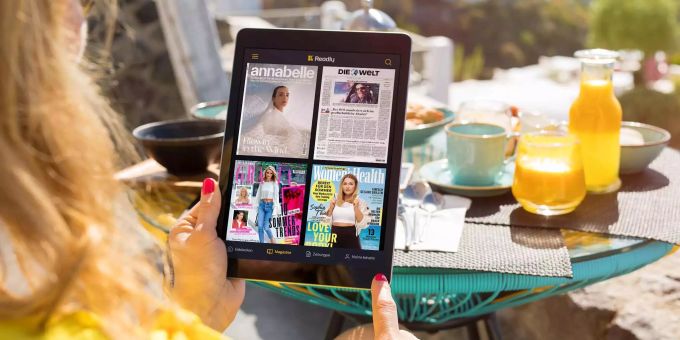Die digitale Version von Zeitschriften ermöglicht dir das Heranzoomen an Bilder und somit das Erkennen von interessanten Details. Readly