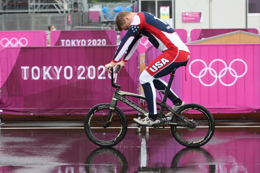 Der Amerikaner gehörte zu den Favoriten auf die Goldmedaille.