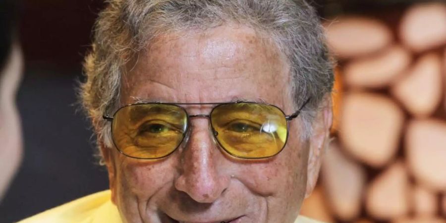 Entertainer Tony Bennett, der eigentlich Anthony Dominick Benedetto heisst, feiert seinen 95. Geburtstag. Foto: picture alliance / dpa