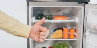 kühlschrank offen essen