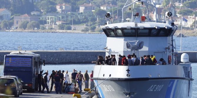 Flüchtlingsboot Griechenland