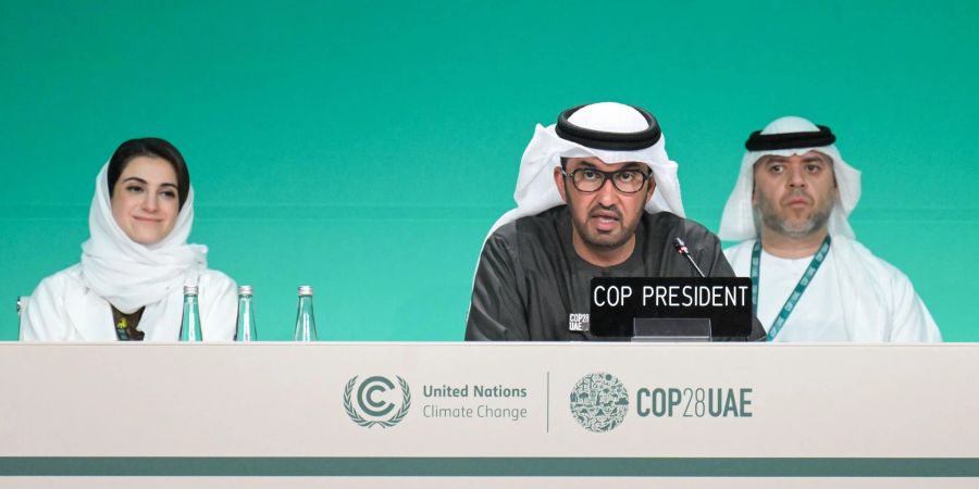 Die 28. UN-Klimakonferenz mit ihrem Präsidenten Sultan al-Dschaber findet derzeit in Dubai statt.