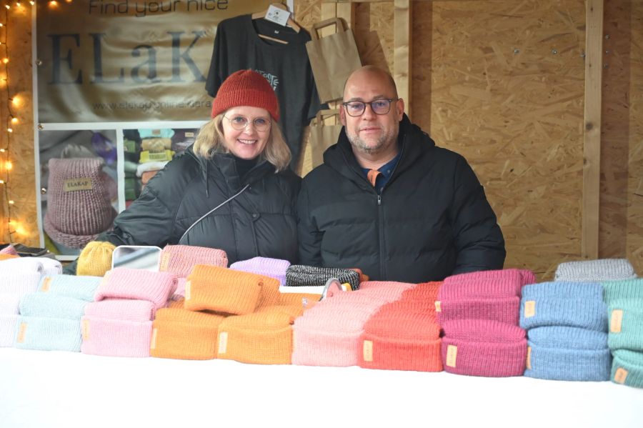 Kommen seit drei Jahren an den Rapperswiler Christkindmarkt: Manuela und Marco.