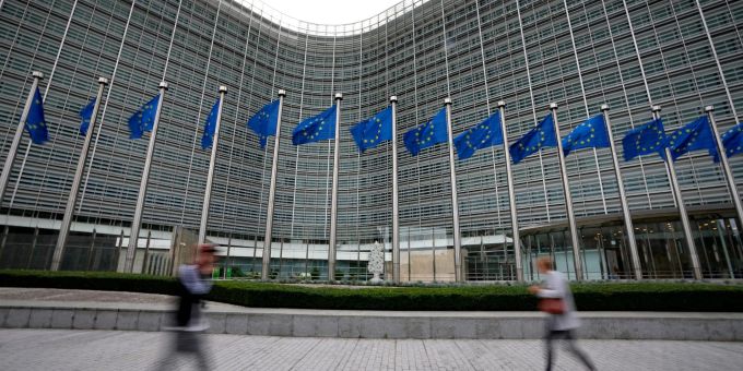 Die EU stellt bis zu 150 Milliarden Euro für gemeinsame Rüstungsbeschaffung bereit. (Archivbild) EU-Hauptsitz
