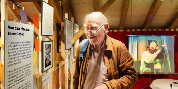 Den Preis erhielt Hohler am vergangenen Montag im Literaturhaus Zürich. (Archivbild) Franz Hohler